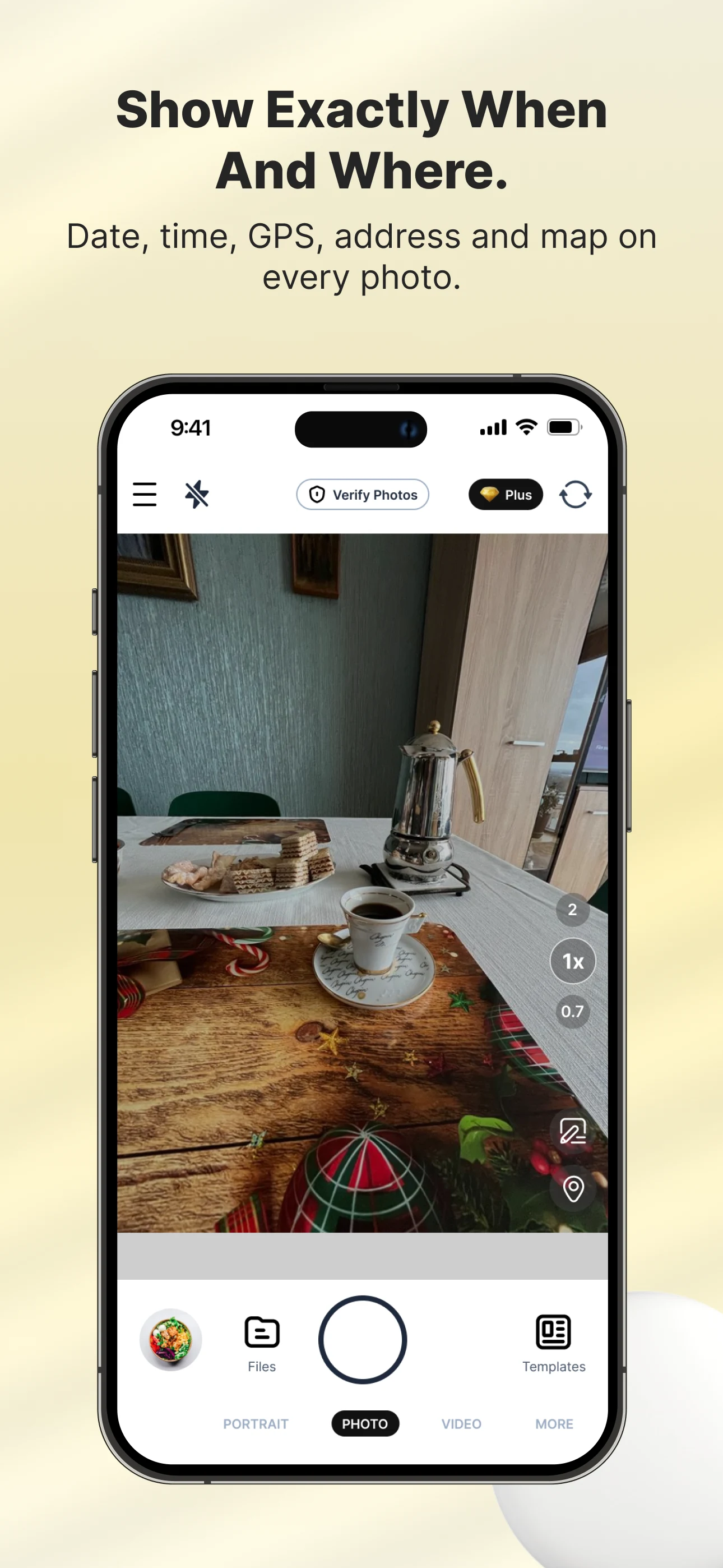 TimeMark: Timestamp Camera screenshot